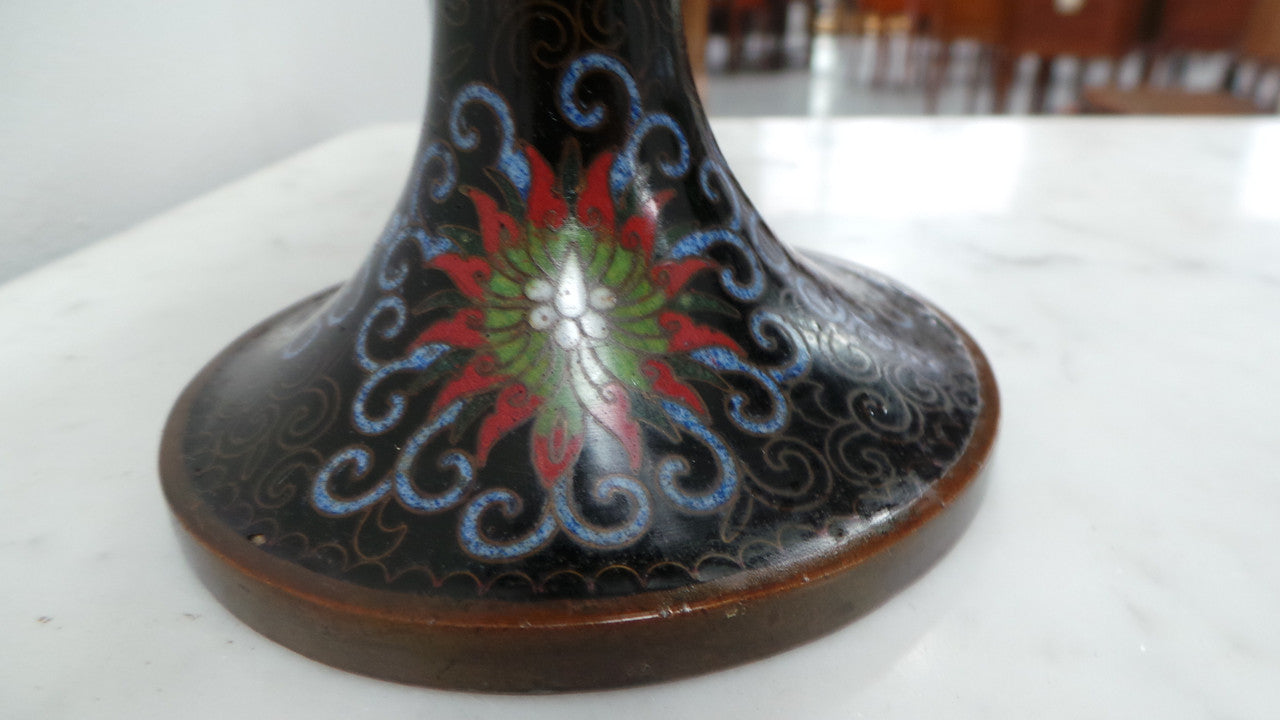 A Rare Antique Chinese Cloisonné Covered Censer With Five-Clawed Dragon | Antique & Vintage | Moonee Ponds Antiques | Australia Wide Delivery