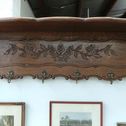 Sensational French Coat Wall Rack