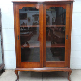 Arts And Crafts Black Wood Cabinet