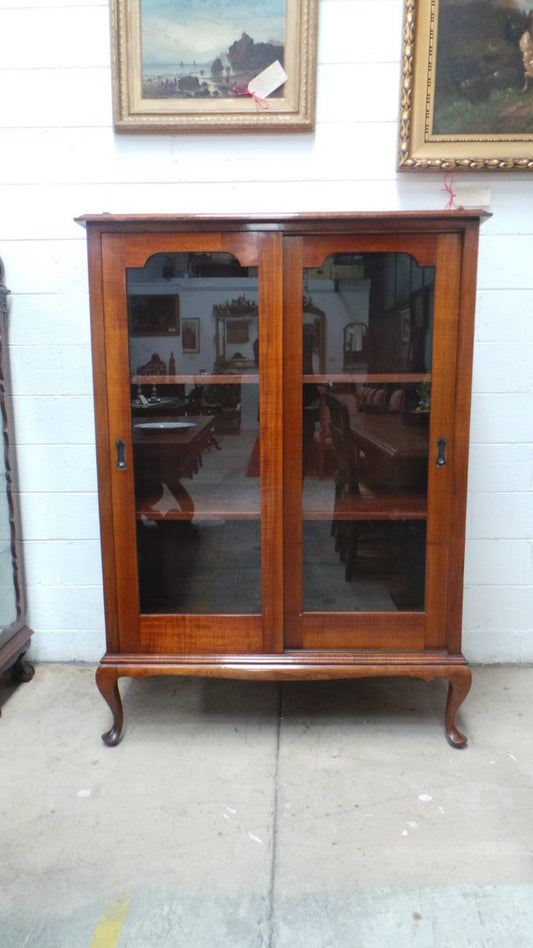 Arts And Crafts Black Wood Cabinet