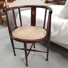 French Louis XVI Style Bedroom Chair