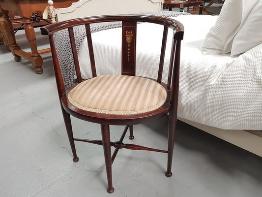 French Louis XVI Style Bedroom Chair
