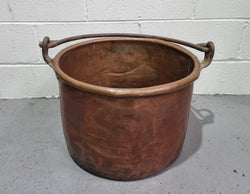 Antique French Copper Firewood Handled Bucket | Antique & Vintage | Moonee Ponds Antiques | Australia Wide Delivery