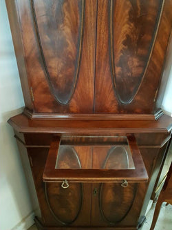 Mahogany Georgian Style Corner Cupboard | Antique & Vintage | Moonee Ponds Antiques | Australia Wide Delivery