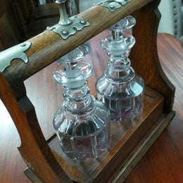 Late Georgian Tantalus Decanter Set
