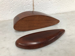 Vintage Unusual Shaped Cedar Box | Antique & Vintage | Moonee Ponds Antiques | Australia Wide Delivery