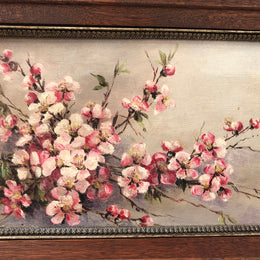 Beautiful Small Edwardian Oil On Canvas