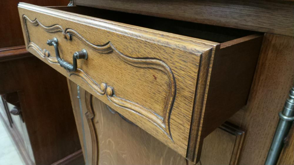 Large French Oak Sideboard-Buffet | Antique & Vintage | Moonee Ponds Antiques | Australia Wide