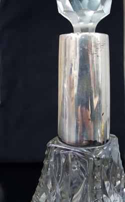 Victorian Cut Crystal Scent Bottle | Antique & Vintage | Moonee Ponds Antiques | Australia Wide Delivery