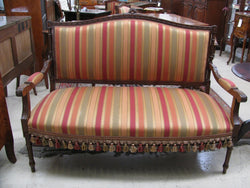 Beautifully Upholstered French Chaise | Antique & Vintage | Moonee Ponds Antiques | Australia Wide Delivery