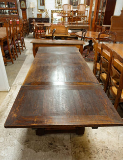 French Oak Petite Extension Table | Antique & Vintage | Moonee Ponds Antiques | Australia Wide Delivery