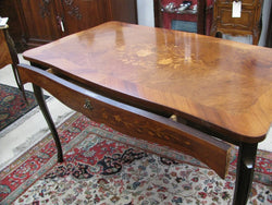 French Walnut Marquetry Inlaid Desk | Antique & Vintage | Moonee Ponds Antiques | Australia Wide Delivery