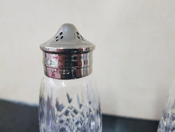 Stuart Crystal Salt & Pepper Shakers | Antique & Vintage | Moonee Ponds Antiques | Australia Wide Delivery