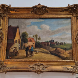 A Beautiful Antique Framed Oil Painting