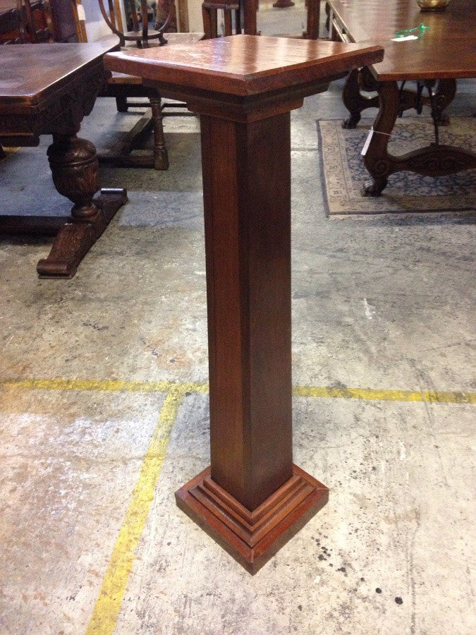 Australian Blackwood Pedestal-3 | Antique & Vintage | Moonee Ponds Antiques | Australia Wide Delivery