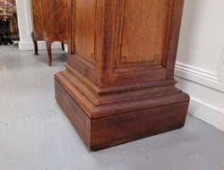 Sourced From France a Large French Oak Pedestal | Antique & Vintage | Moonee Ponds Antiques | Australia Wide Delivery