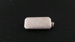 Sterling Silver Art Deco Style Pendant - Locket | Antique & Vintage | Moonee Ponds Antiques | Australia Wide Delivery