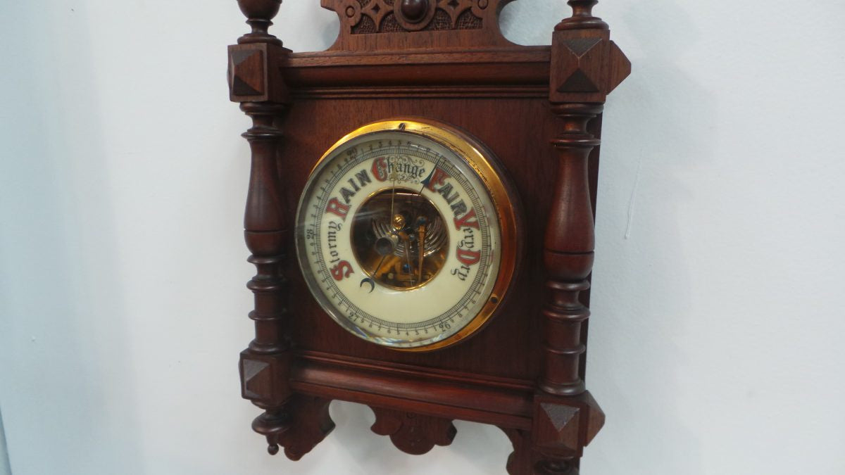 Edwardian Barometer | Antique & Vintage | Moonee Ponds Antiques | Australia Wide Delivery