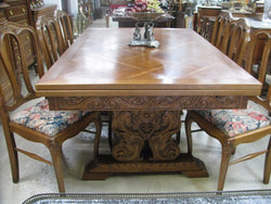 French Provincial Extension Dining Table | Antique & Vintage | Moonee Ponds Antiques | Australia Wide Delivery