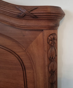 Fabulous French Walnut Queen Bed | Antique & Vintage | Moonee Ponds Antiques | Australia Wide Delivery