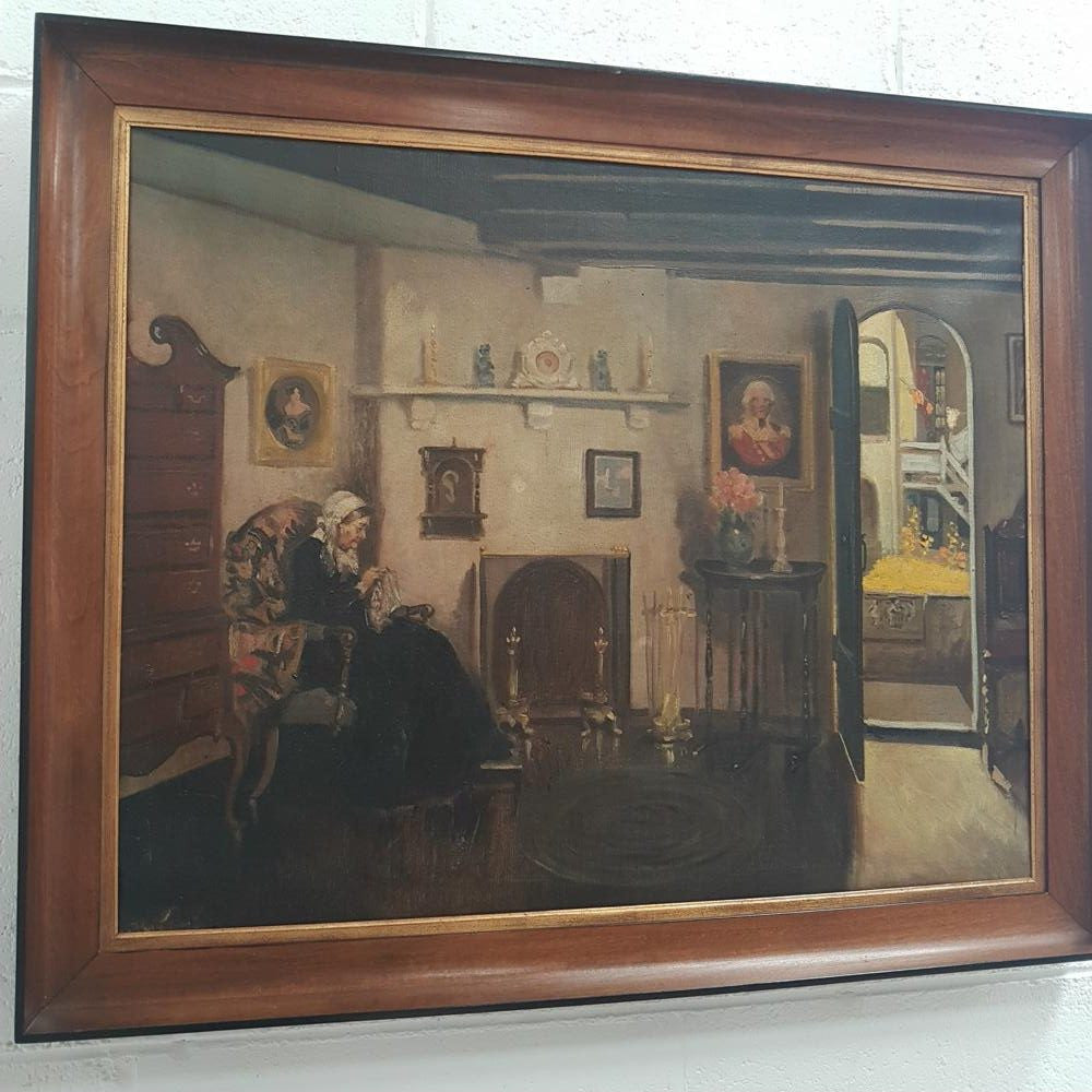 Whistlers Mother Painting | Antique & Vintage | Moonee Ponds Antiques | Australia Wide Delivery