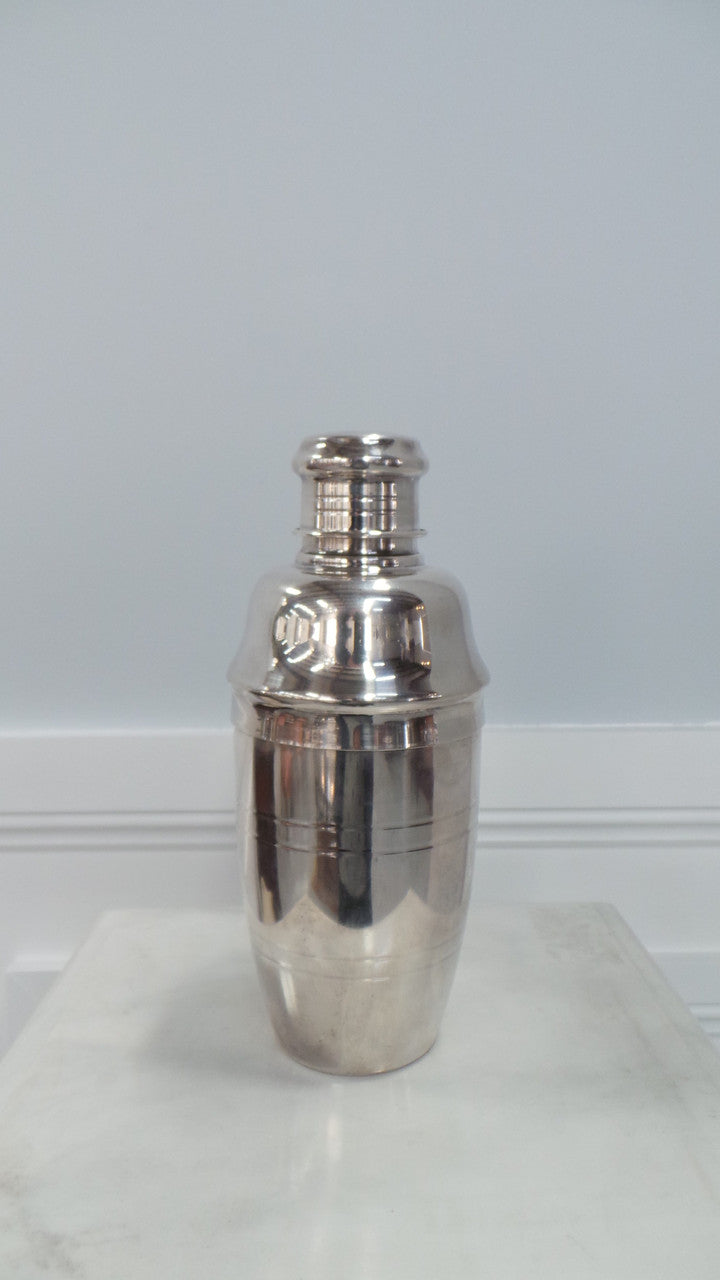 Silver Plated Art Deco Cocktail Shaker | Antique & Vintage | Moonee Ponds Antiques | Australia Wide Delivery