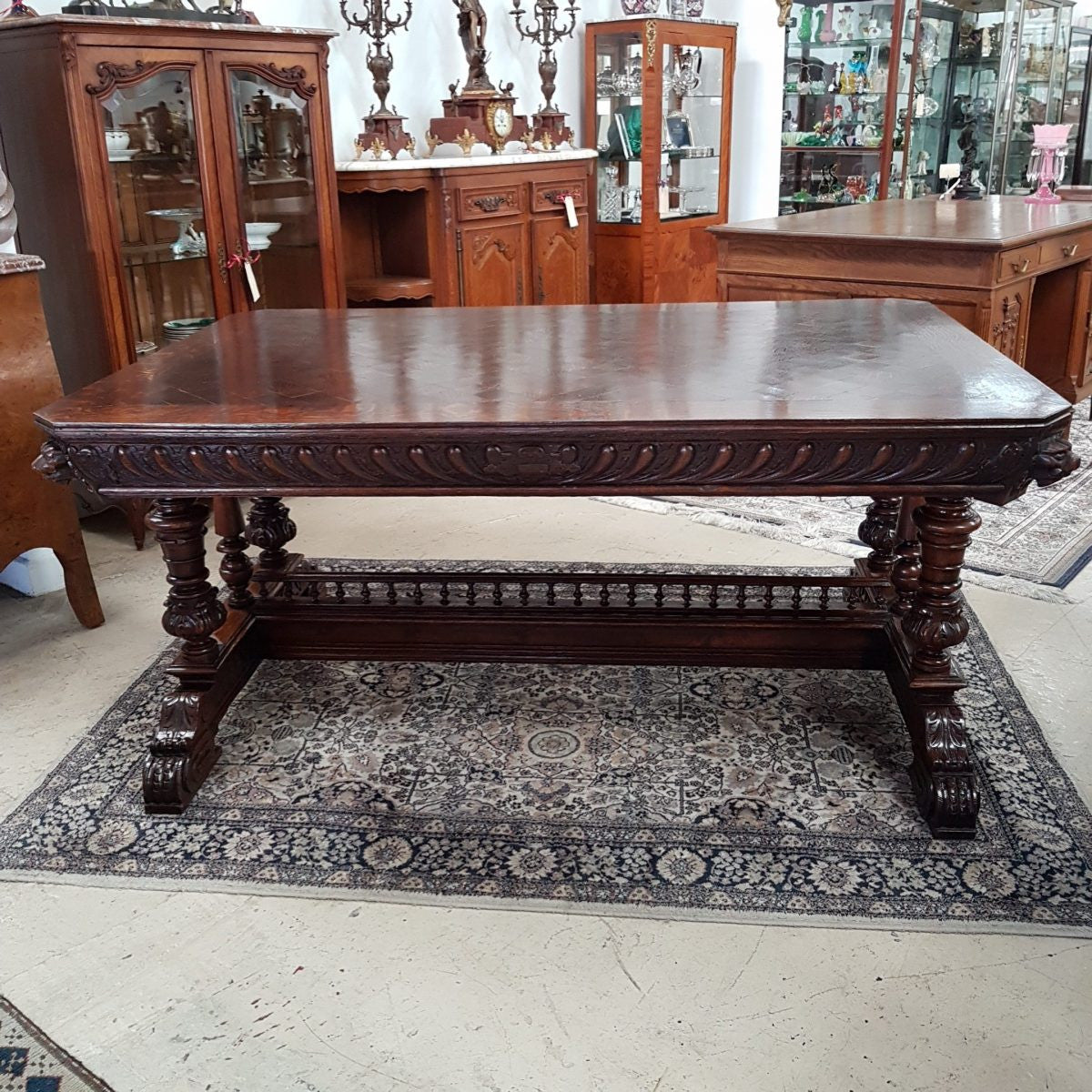 Early 19th Century Partners Desk | Antique & Vintage | Moonee Ponds Antiques | Australia Wide Delivery