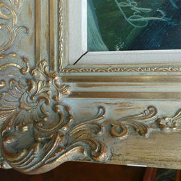 Impressive Belgium Still Life Oil On Board