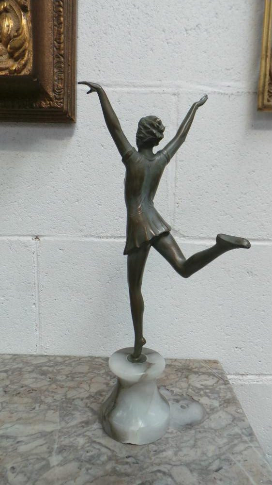 Art Deco Sculpture By La Danseuse | Antique & Vintage | Moonee Ponds Antiques | Australia Wide Delivery