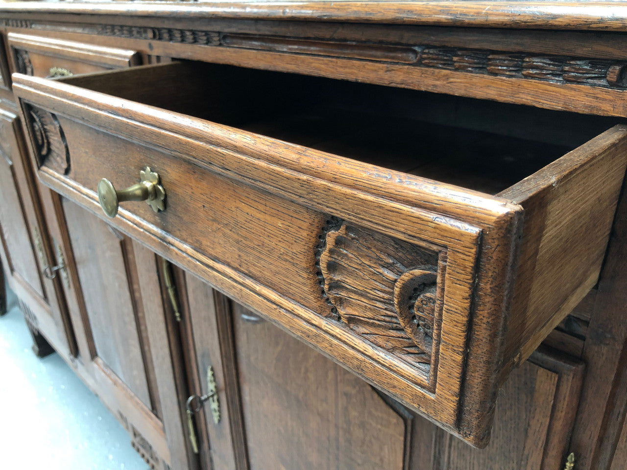 Beautiful 19th Century French Oak Buffet | Antique & Vintage | Moonee Ponds Antiques | Australia Wide Delivery