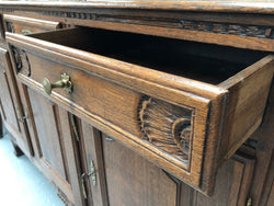 Beautiful 19th Century French Oak Buffet | Antique & Vintage | Moonee Ponds Antiques | Australia Wide Delivery