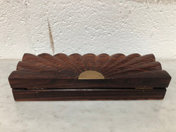 Vintage East Indian Rosewood Hand Carved Box | Antique & Vintage | Moonee Ponds Antiques | Australia Wide Delivery