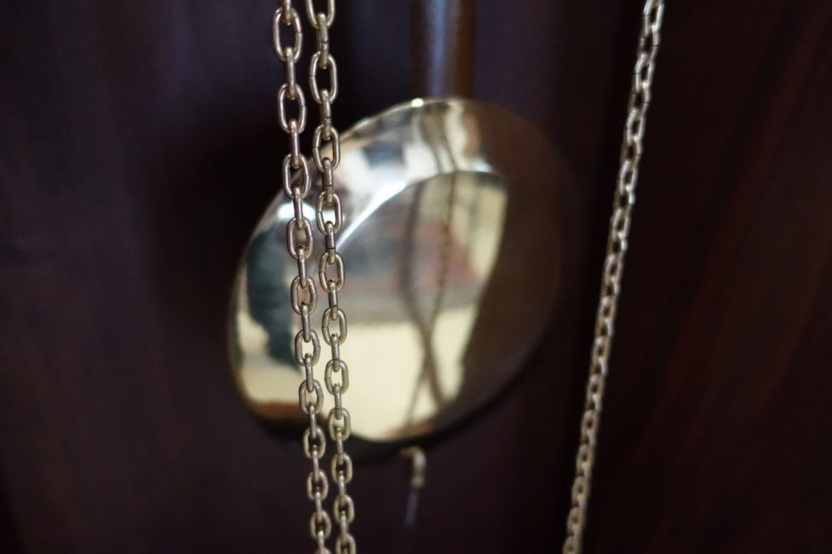 Art Deco Figured Walnut Grandfather Clock | Antique & Vintage | Moonee Ponds Antiques | Australia Wide Delivery