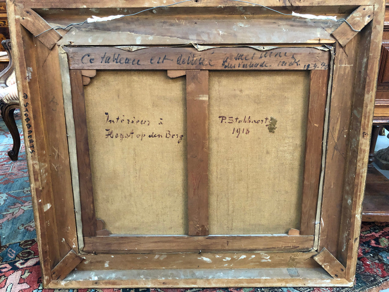 Beautiful Antique Framed French Oil On Canvas | Antique & Vintage | Moonee Ponds Antiques | Australia Wide Delivery