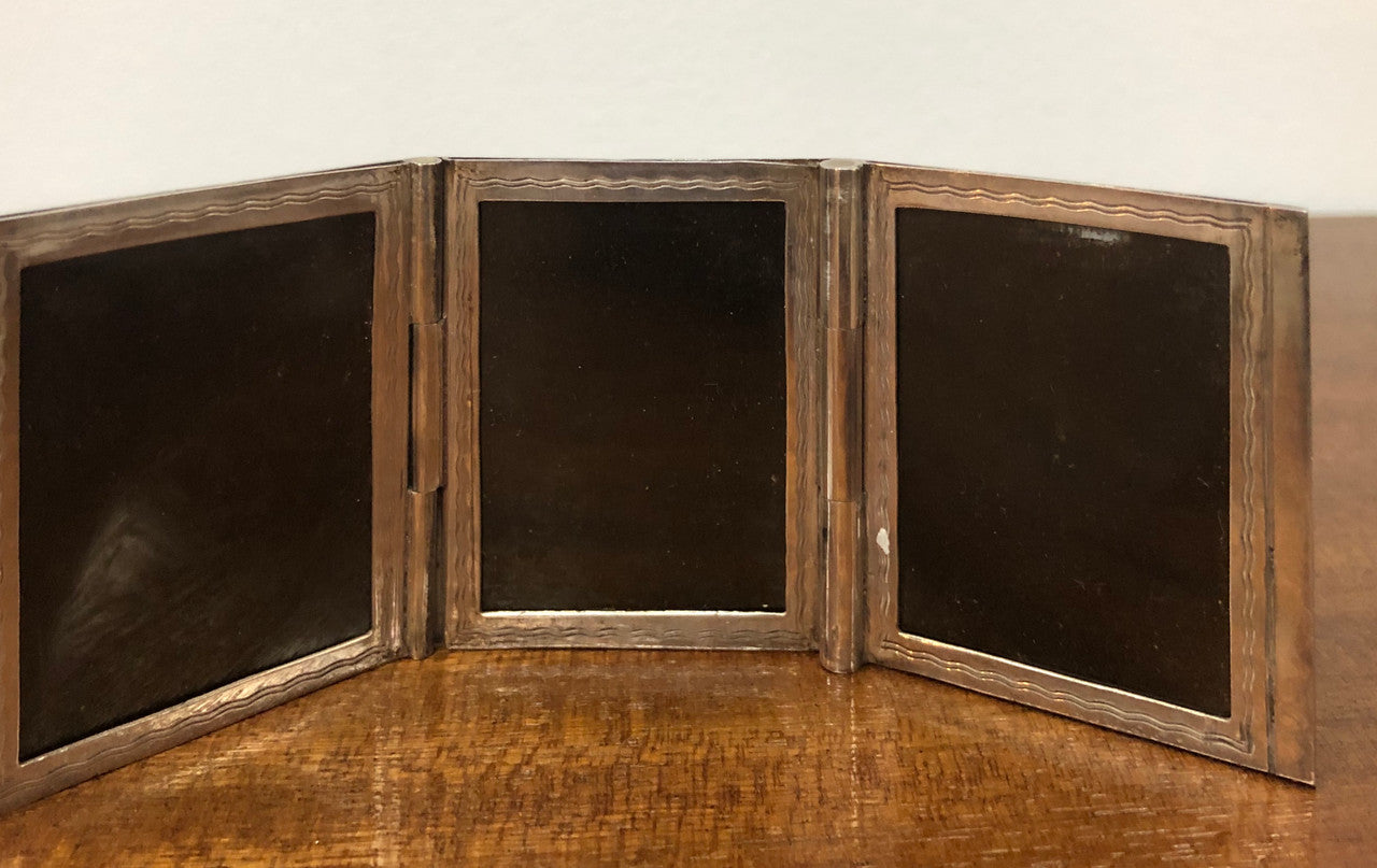 Antique Sterling Silver Folding Picture Frames | Antique & Vintage | Moonee Ponds Antiques | Australia Wide Delivery