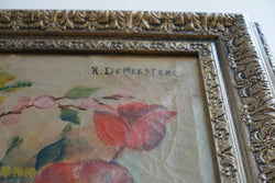 French Still Life Oil Painting | Antique & Vintage | Moonee Ponds Antiques | Australia Wide Delivery