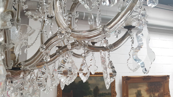 Fine French Parisian Crystal Chandelier