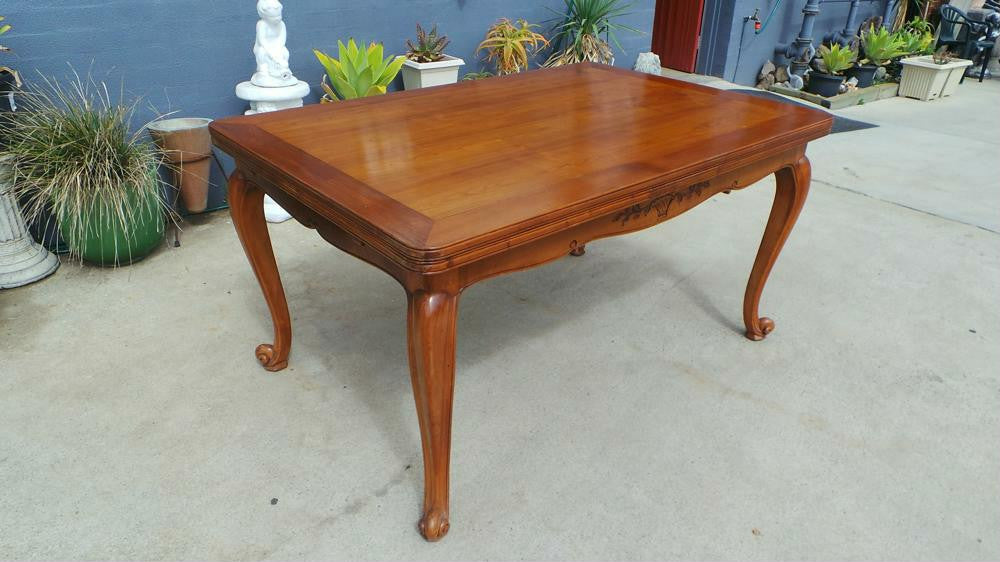 French Louis XV Extension Dining Table | Antique & Vintage | Moonee Ponds Antiques | Australia Wide Delivery
