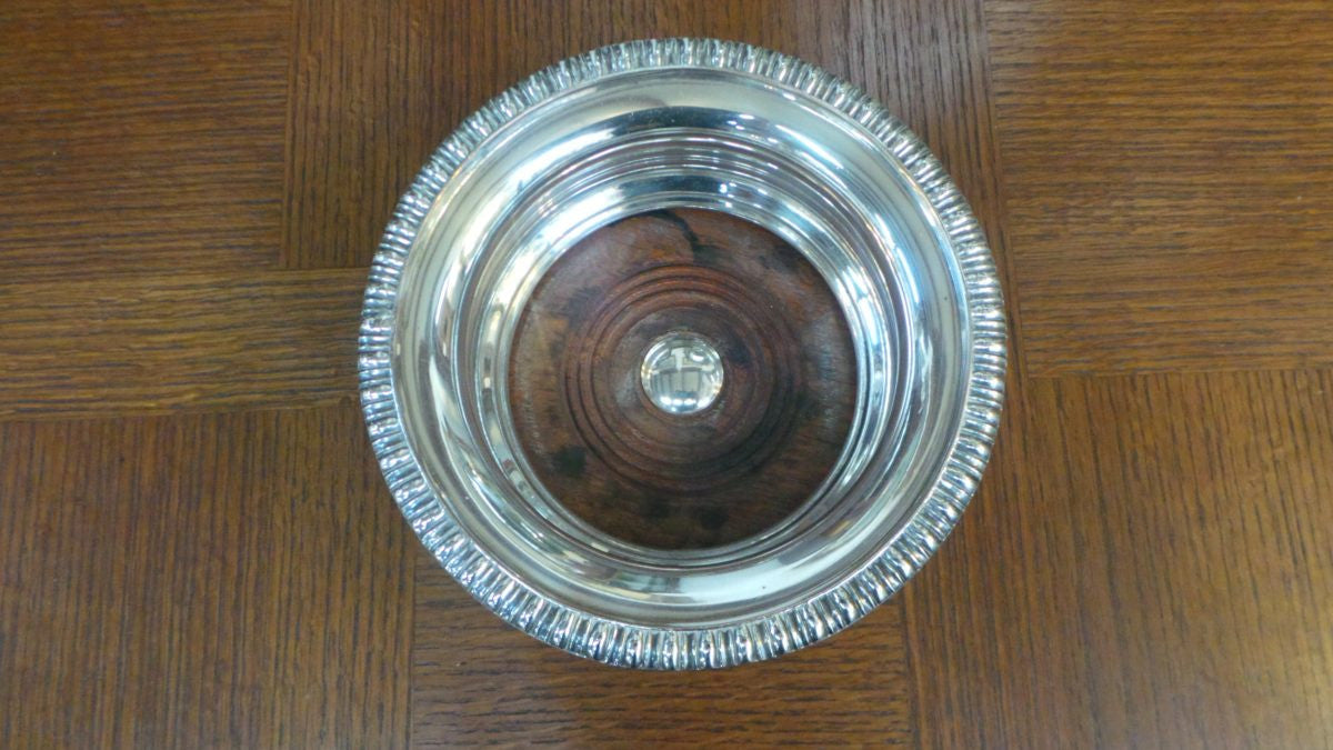 A Fabulous Sheffield Silver Plate Wine Coaster | Antique & Vintage | Moonee Ponds Antiques | Australia Wide Delivery