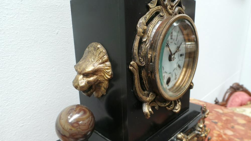 Antique French Style Mantle Clock | Antique & Vintage | Moonee Ponds Antiques | Australia Wide Delivery