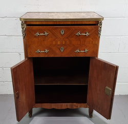 Sensational French Marquetry Inlaid Side Cabinet | Antique & Vintage | Moonee Ponds Antiques | Australia Wide Delivery