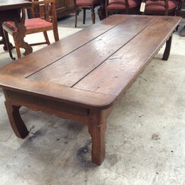 Large French Coffee Table With Drawer