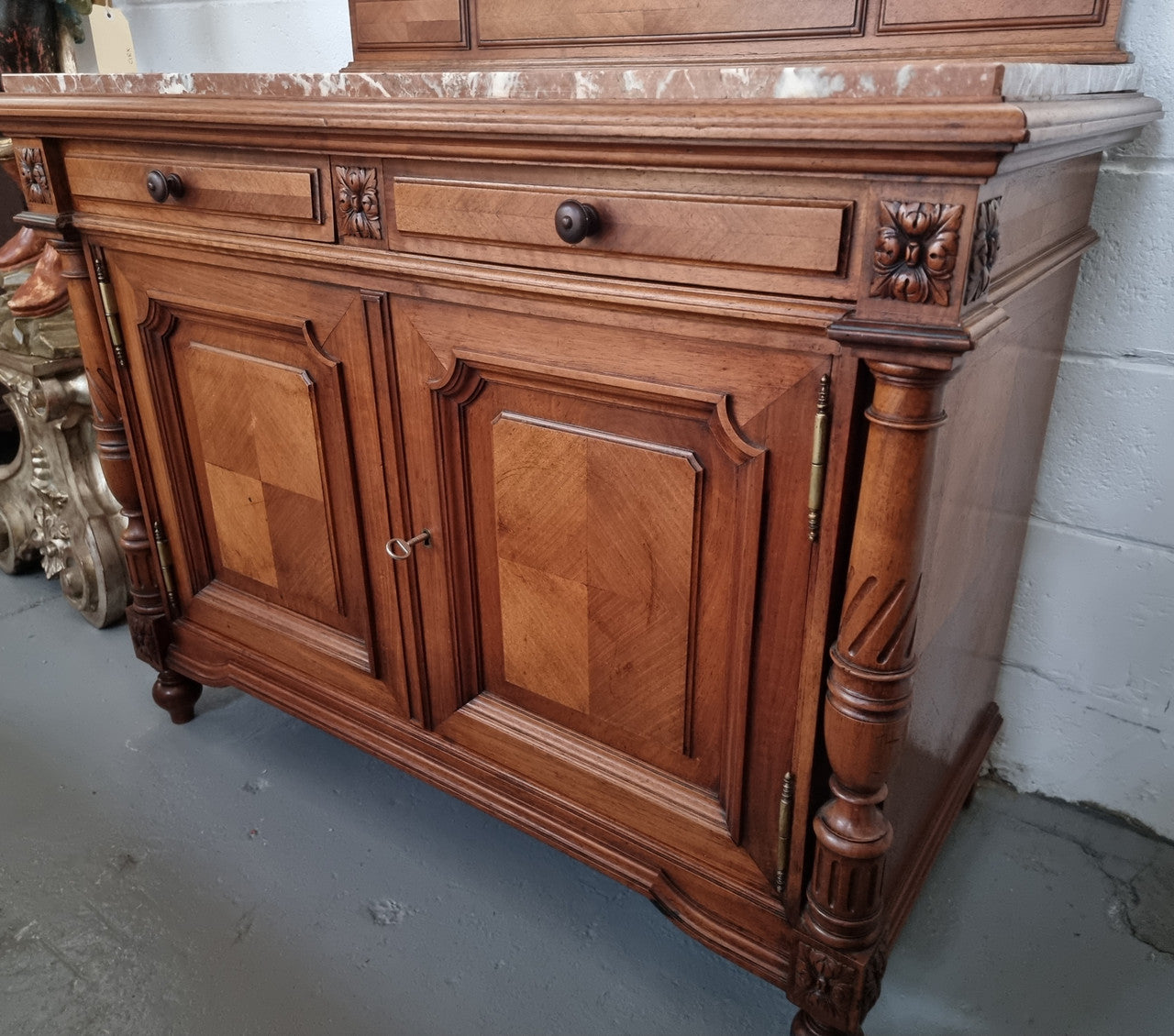 Beautiful 19th Century Walnut Dressing Table | Antique & Vintage | Moonee Ponds Antiques | Australia Wide Delivery