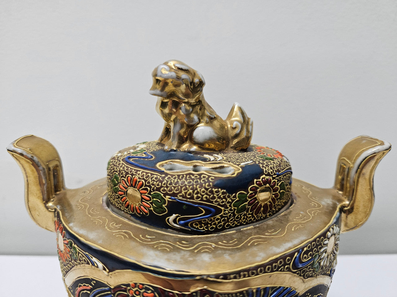 Antique Japanese Satsuma Koro Vase | Antique & Vintage | Moonee Ponds Antiques | Australia Wide Delivery