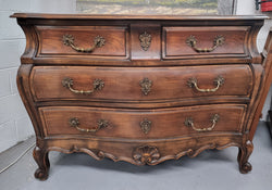 Impressive French Louis XV Style Cherrywood 4 Drawer Commode | Antique & Vintage | Moonee Ponds Antiques | Australia Wide Delivery