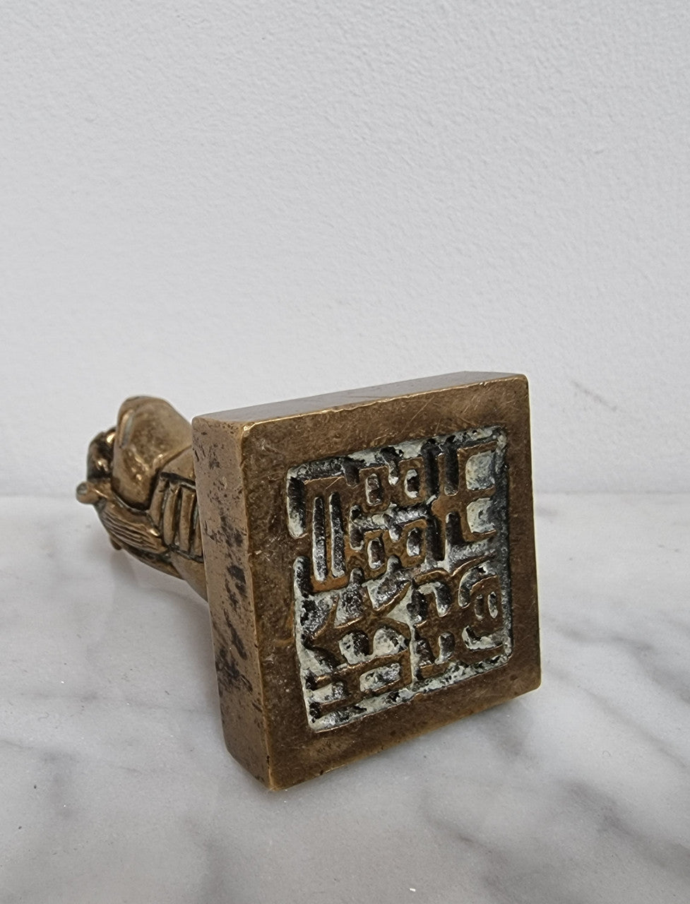 Bronze Mid 19th Century Chinese Foo Dog Seal | Antique & Vintage | Moonee Ponds Antiques | Australia Wide