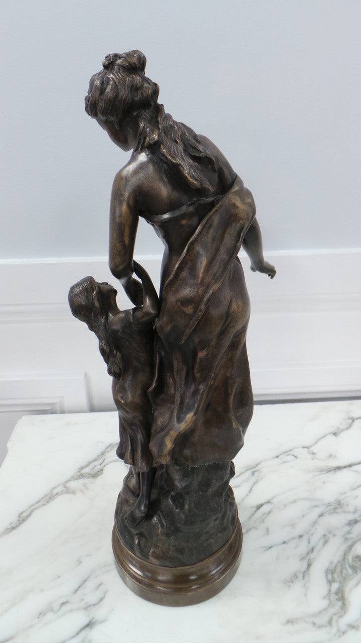 Antique French Bronze Statue by Marthurin Moreau | Antique & Vintage | Moonee Ponds Antiques | Australia Wide Delivery
