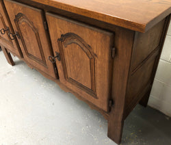 Lovely French Oak Three Door Buffet | Antique & Vintage | Moonee Ponds Antiques | Australia Wide Delivery