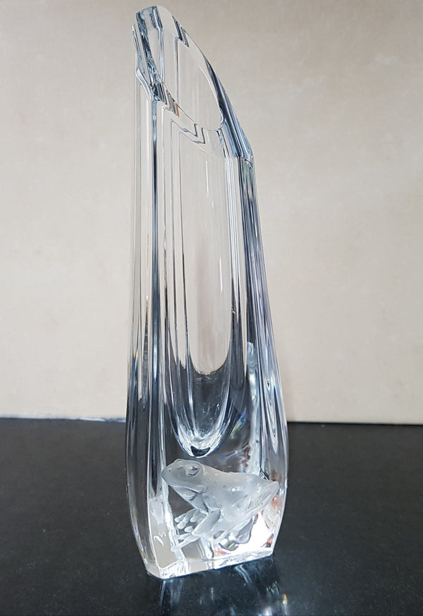 Anne Dybka Baccarat Crystal Vase