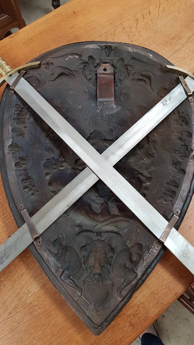 Antique Copper Shield | Antique & Vintage | Moonee Ponds Antiques | Australia Wide Delivery